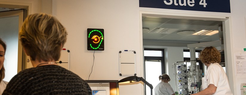 Et støjøre er et af tiltagene for at reducere støj på Regionshospitalet Rander